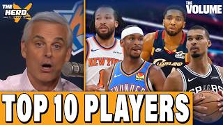 Colin Cowherd’s TOP 10 players in NBA playoffs: Wemby, SGA, Mitchell + Rodgers FINAL season | HERD