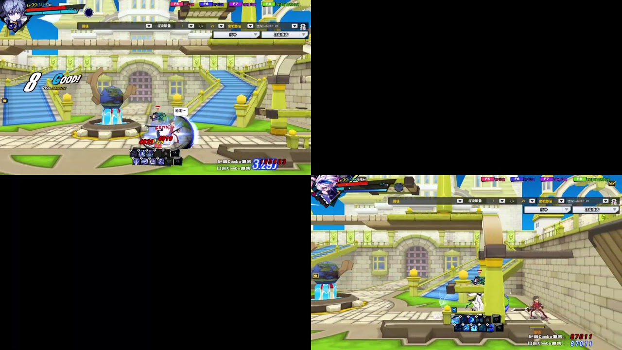 Elsword]Noah Z/X Combo - YouTube
