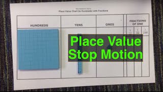 Place value math animation screenshot 2