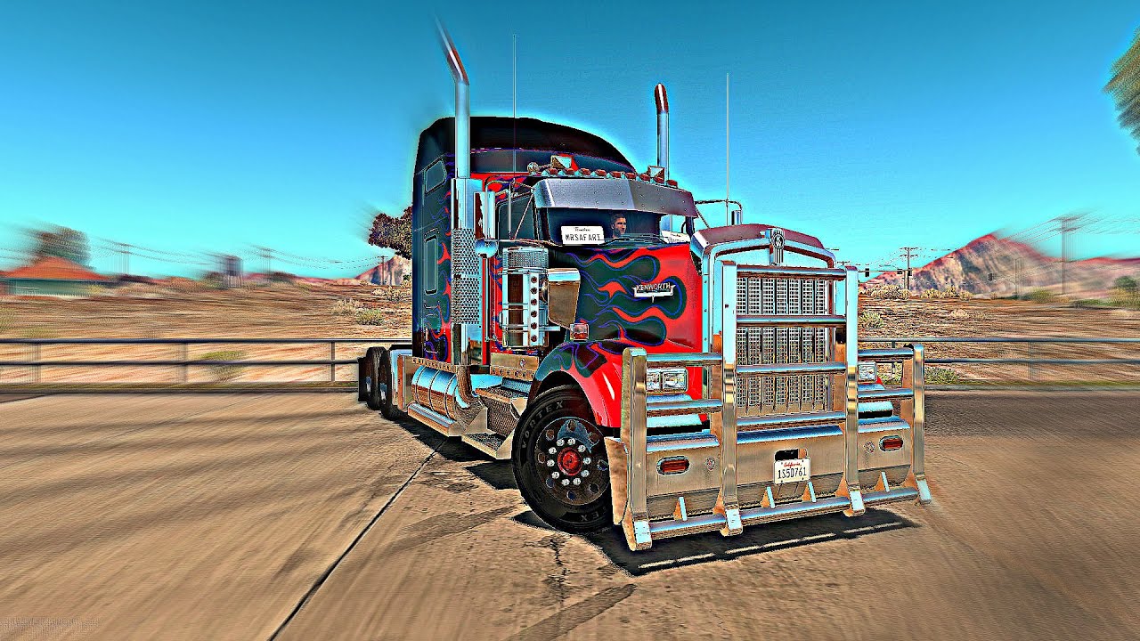 American truck simulator двигатели