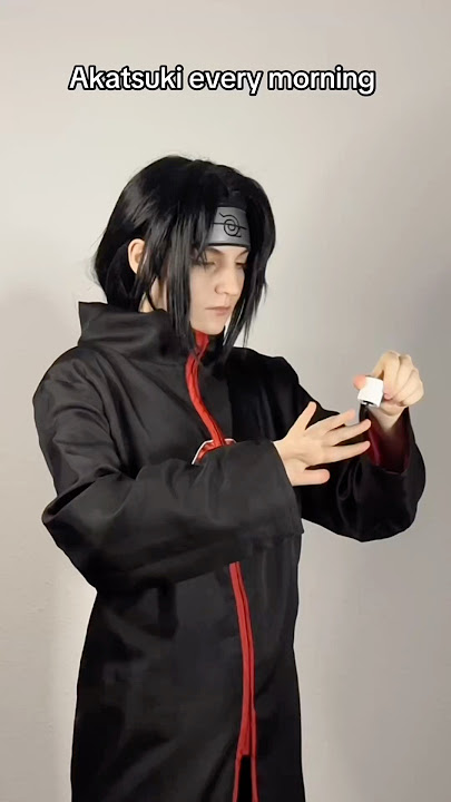 Akatsuki every morning - full ver. #anime #naruto #cosplay #akatsuki