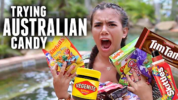 TRYING WEIRD AUSTRALIAN CANDY