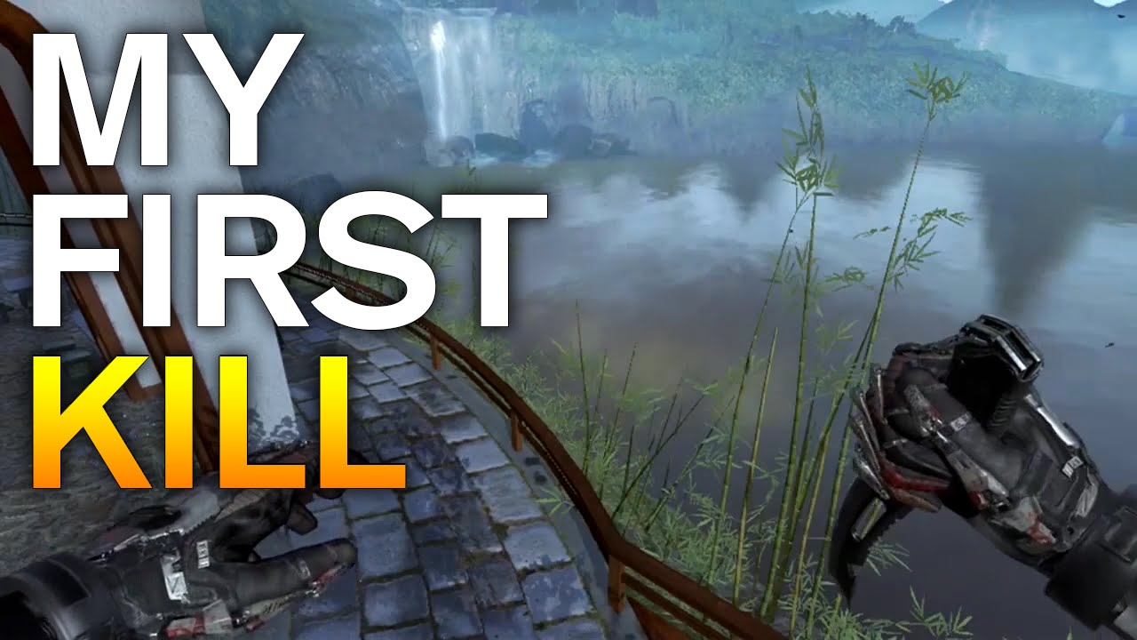 MY FIRST KILL EVER!! (COD AW) - YouTube