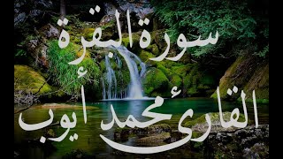 سورة البقرة القارئ محمد أيوب مع مناظر طبيعية
