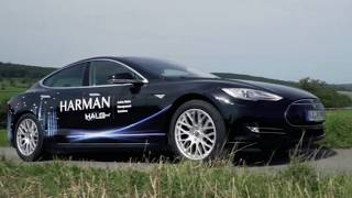 Harman Kardon Halosonic experiments with alternate sounds for electric vehicles Star Wars for Tesla? screenshot 4