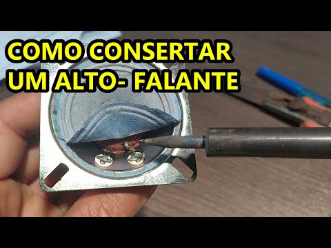 Vídeo: Um tweeter pode ser reparado?