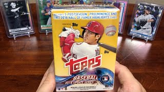 2018 Topps Update Blaster Box - Rookie Jackpot