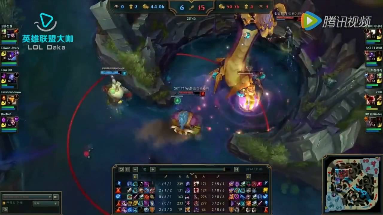 SKT Wolf | Alistar Highlights KDA: 3/0/15 [ENG/KR] V.QQ