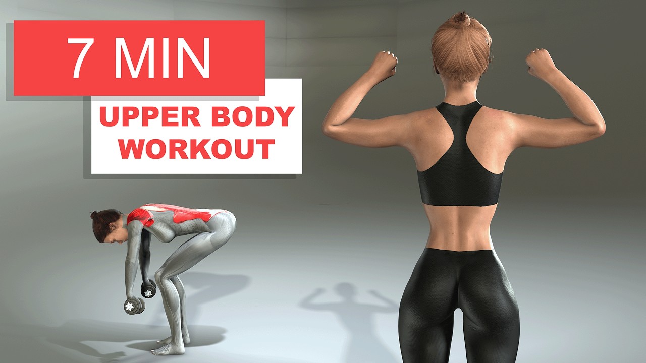 Upper Body Dumbbell Workout at Home | Strength & Power - YouTube