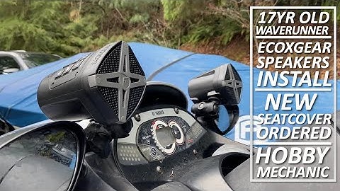 Project 2004 Yamaha FX Cruiser HO EcoXGear Speaker Install - Hobby Mechanic