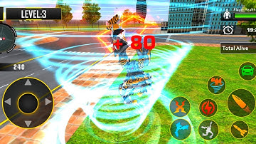 US Police Tiger Robot Game: Police Plane Transport#1 /Android GameplayFHD60fps