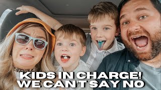 WE SAID YES TO THE KIDS FOR 24 HOURS! YES DAY VLOG | KATE MURNANE