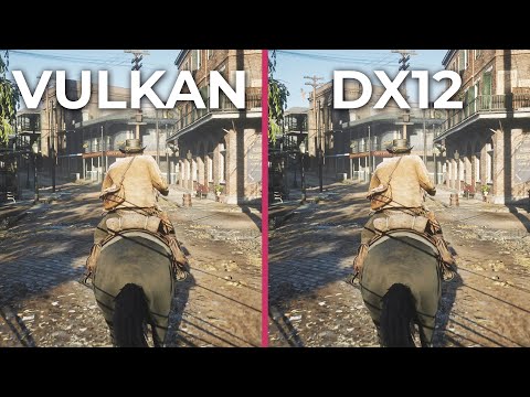 PC DX12 vs. Vulkan - 4K RTX Ti - Benchmark FPS Red Dead Redemption 2 | Arena