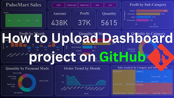Dashboard project GitHub pe upload kaise kare | GitHub tutorial for beginners in Hindi