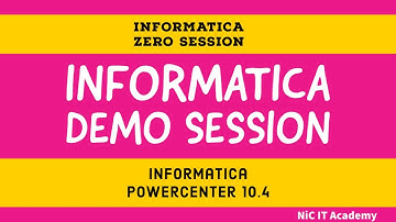 Informatica Demo session | Informatica PowerCenter Tutorial demo session