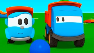 Léo o caminhão curioso. Um caminhãozinho Léo Júnior. Animação infantil. Léo o caminhão curioso. Um caminhãozinho Léo Júnior. Animação infantil.