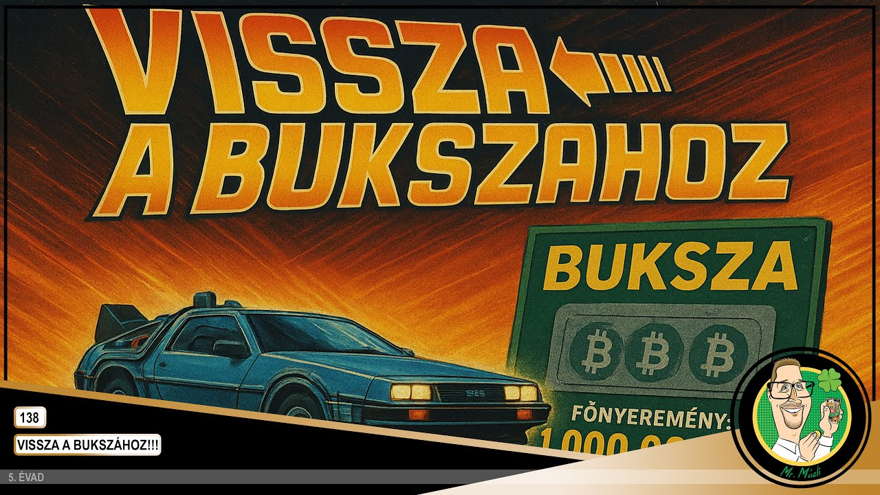 5/138 VISSZA A BUKSZÁHOZ! IDŐUTAZÁS A RÉGEBBI SORSJEGYHEZ! KAPARÓS SORSJEGY VIDEÓ!