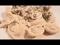Homemade Tortellini  Stuff with Beef and Parmesan Cheese