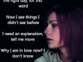 Erika - I don't know (Lyrics)