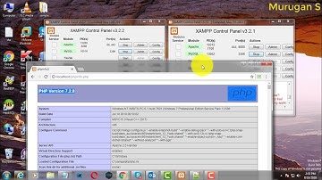 How to run Multiple PHP on XAMPP under Windows 7/8/10