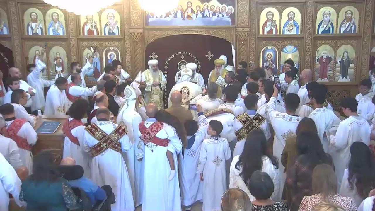 St. Thomas the Hermit Divine Liturgy - Ordination of Paul as Abouna Pakhomios