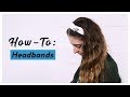 A headband made from a shirt? | T-Shirt Elephant: How-To