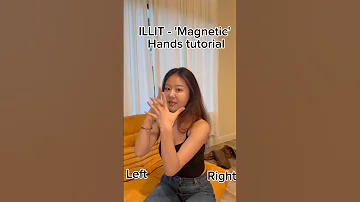 'Magnetic' hands tutorial#illit #magnetic #magneticchallenge #kpopfyp #kpopdance #tutorial