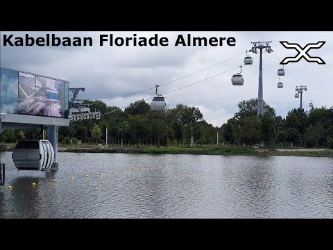 Cable Car ride | Kabelbaan | Floriade Expo 2022 Almere - Amsterdam | The Netherlands | Doppelmayr