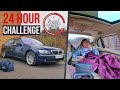 24 Hours living in my cheap V12 BMW 760Li luxury limo!