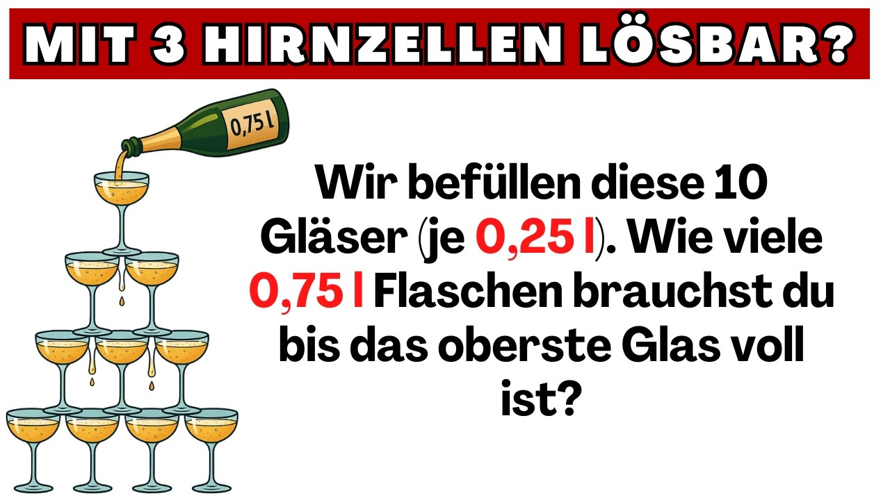 Fast jeder denkt falsch. Bist du schlauer?