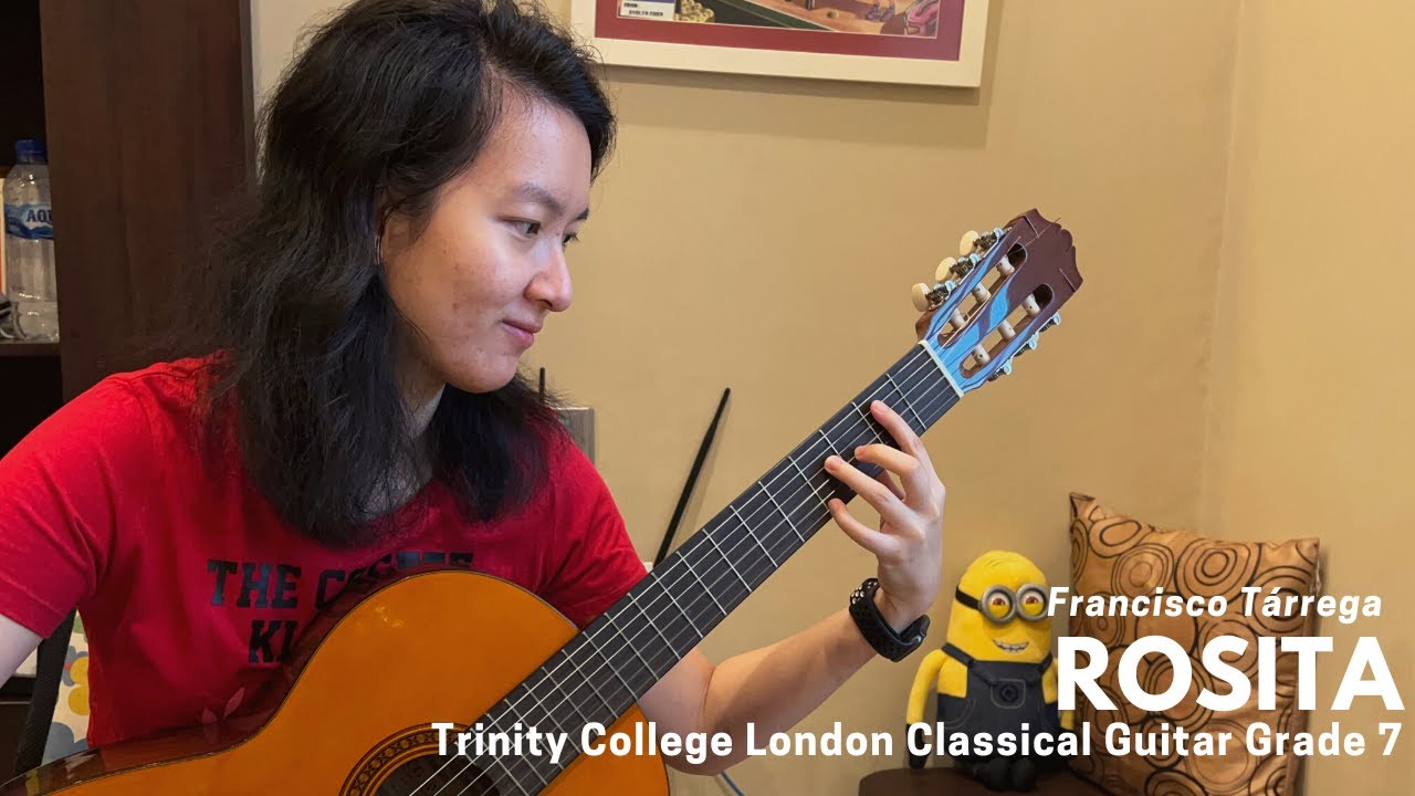 Rosita (Francisco Tárrega) - Trinity College London Classical Guitar Course 7