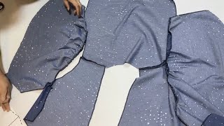 [Diy]이렇게 이쁠수가..!/이쁜 랩 원피스 만들기!/패턴없이 옷 만들기/How to make a pretty wrap dress.