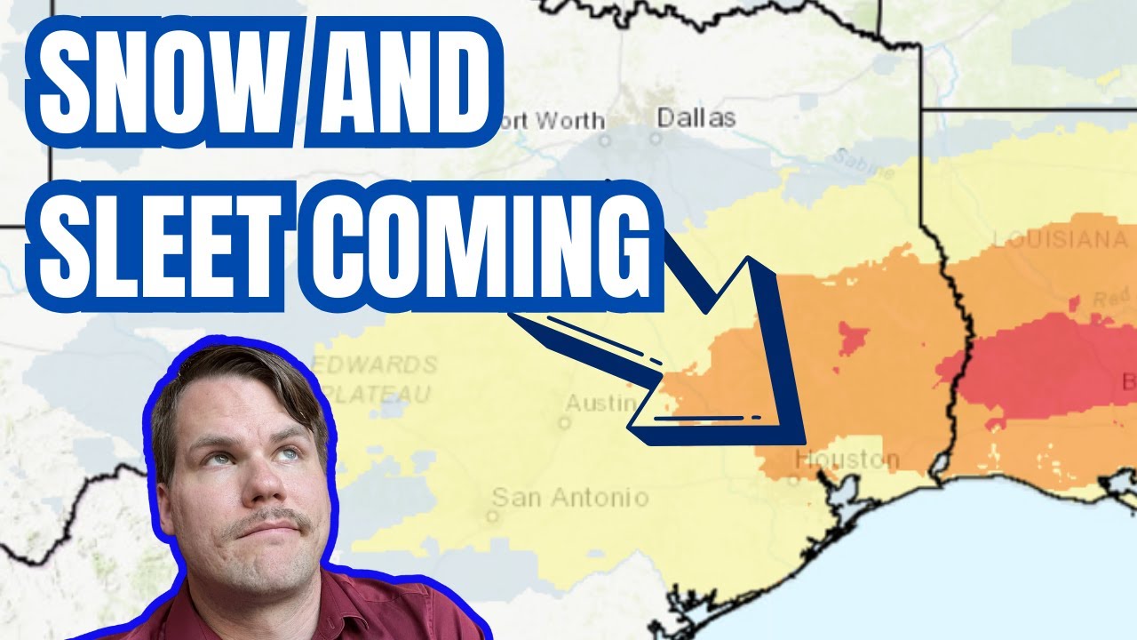 Evening Texas Snow Forecast Update - Winter Storm Around the Corner ...