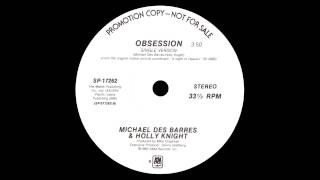 Video thumbnail of "Michael Des Barres & Holly Knight - Obsession (Single version)"