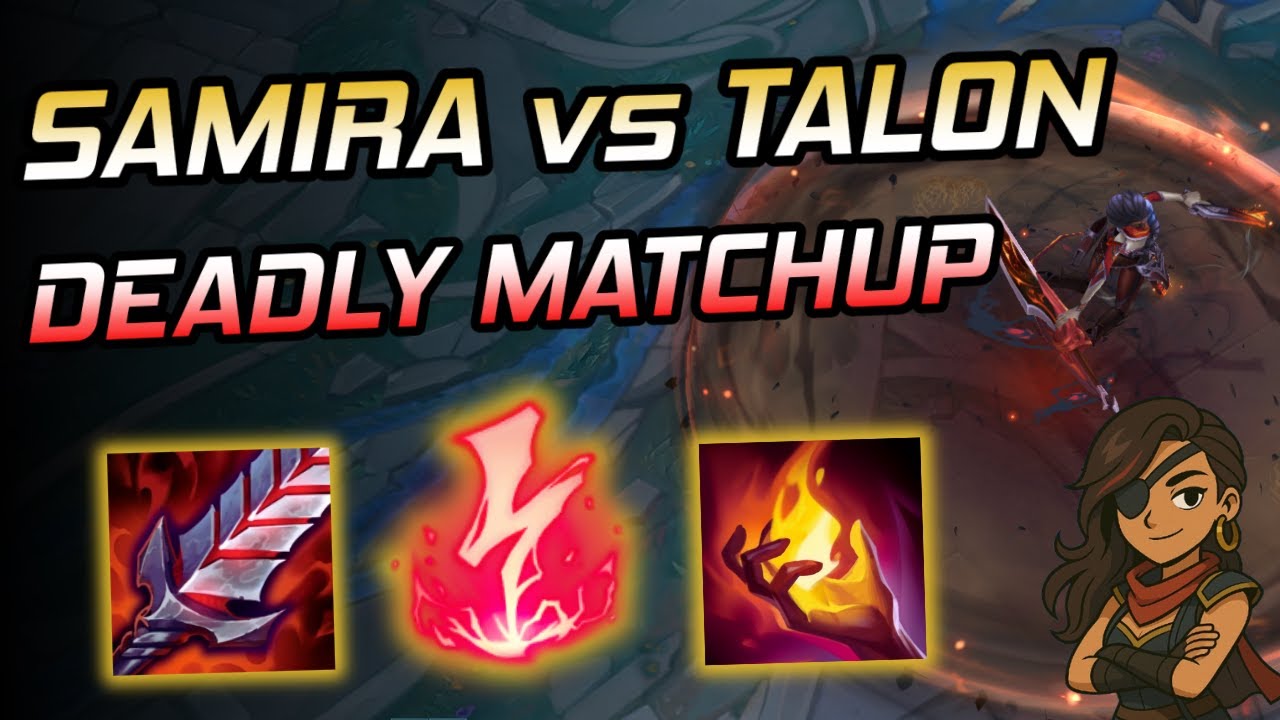 Samira vs. Talon: The DEADLIEST Mid Lane Matchup… (So I Played LIKE A PSYCHOPATH)