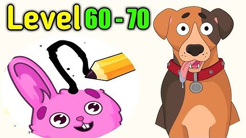 DOP 4 Draw One Part Level 61-70 Walkthrough Solution | dop 4 Level all 61-70 Solutions