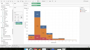 Tableau Tutorial - Histograms
