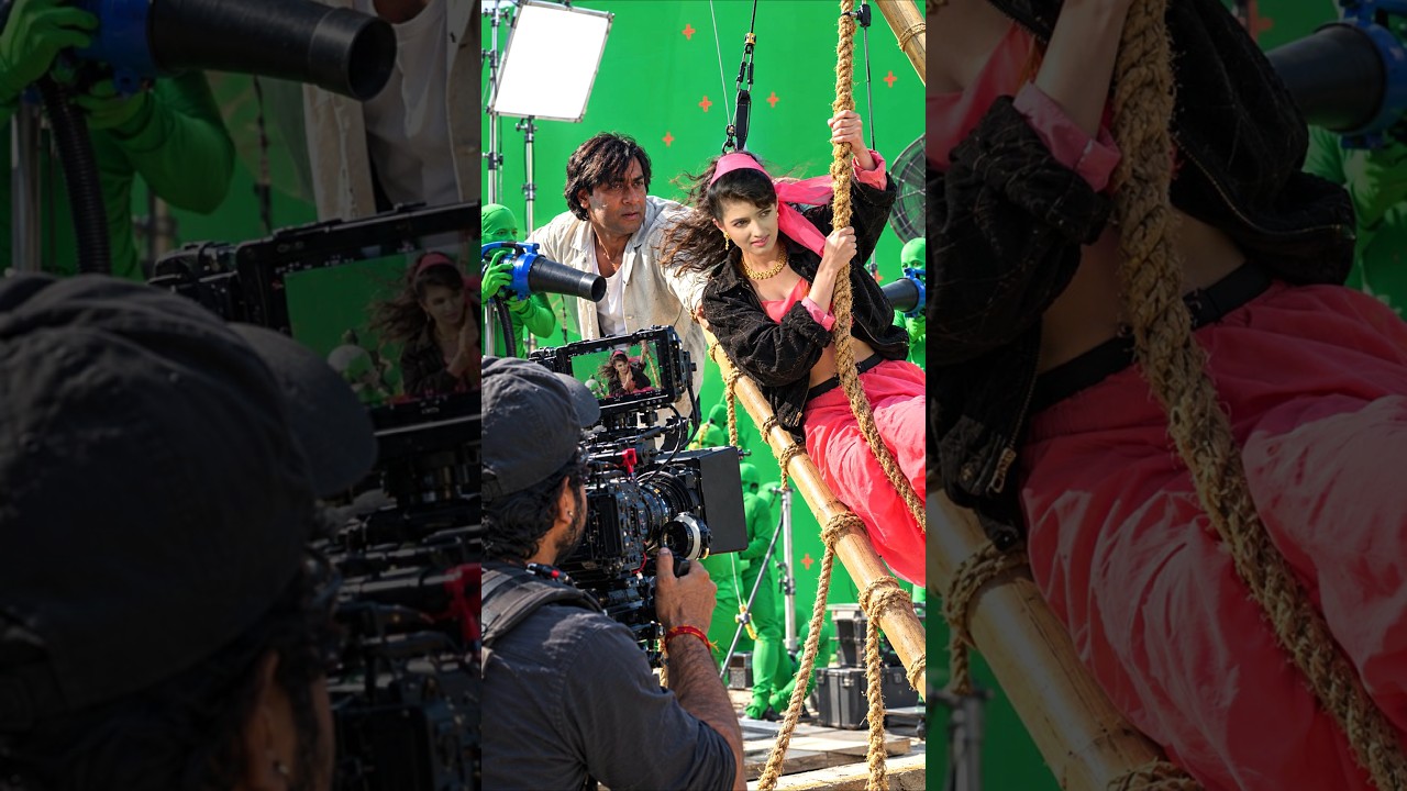 Ajay Devgn’s Iconic Scene Shooting #ajaydevgan #bollywood #movie #scene #shoot #shorts #shortsindia