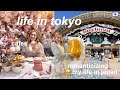 Life in tokyo japan  aesthetic afternoon tea in nakameguro  first time at the sanrio theme park 