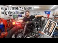 Installing a Motogadget Mo-unit (m-unit) on a classic Honda (step-by-step)
