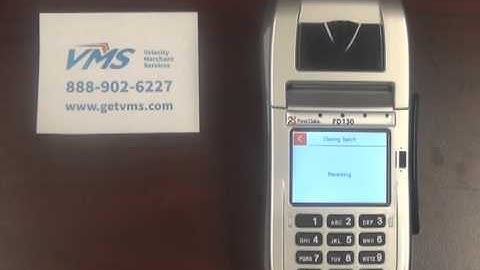 How to do Settlement/Batching on VeriFone© FD130 | Velocity Merchant Services