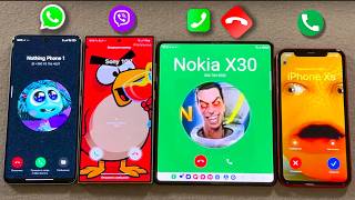 Whatsapp Vs Facetocall Vs Viber Xiaomi Rn15 Pro Samsung S24 Ultra Z Fold 3 Iphone 11
