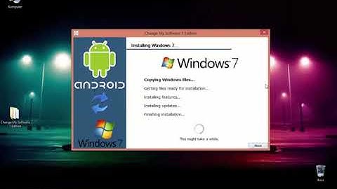 How to install WINDOWS 7 on ANDROID TABLET PHONE TUTORIAL