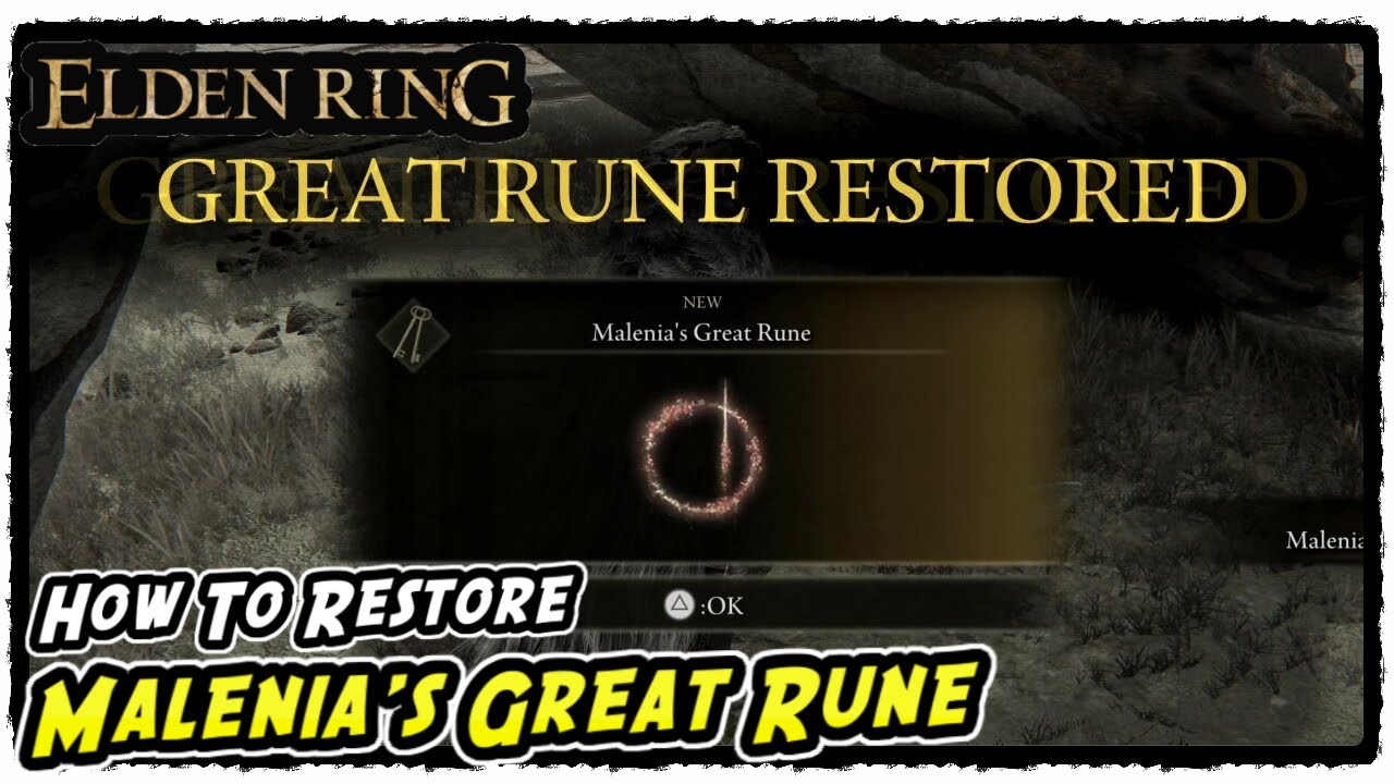 Malenia's Great Rune - Elden Ring - EIP Gaming