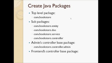 Lecture 17 - Create Packages and Directories