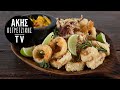 Καλαμαράκια τηγανητά Επ. 24 | Kitchen Lab TV | Άκης Πετρετζίκης