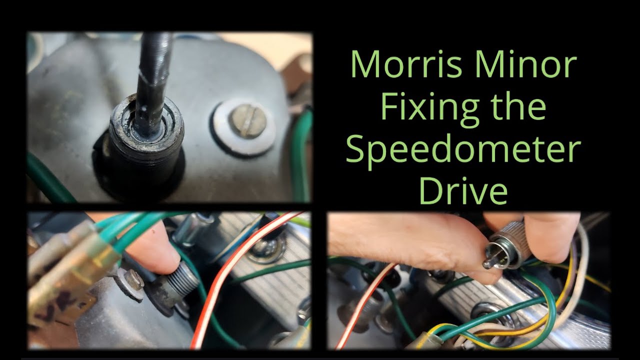 Morris Minor 1000 Speedometer Drive Repair YouTube