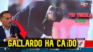 F90: Gambeta: Gallardo ha caído, esta Frustrado, ya no CREÉ en su equipo. Gallardo se DESENCANTO.