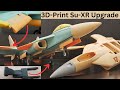 3D Printed RC Jet with Retracts and Moveable Slats + New 6S Lipo EDF Powerdrive