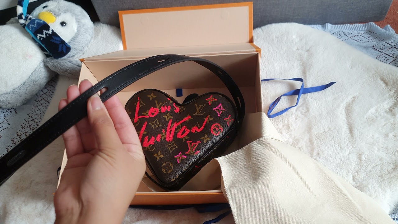 LOUIS VUITTON UNBOXING, SAC COEUR, limited heart bag 